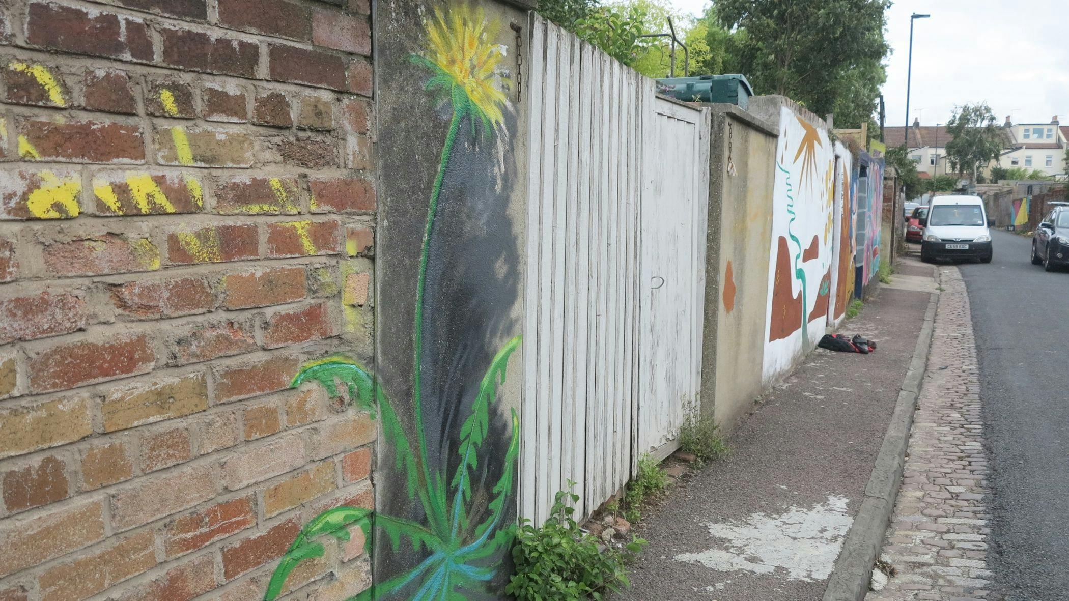 dandelion grafiti