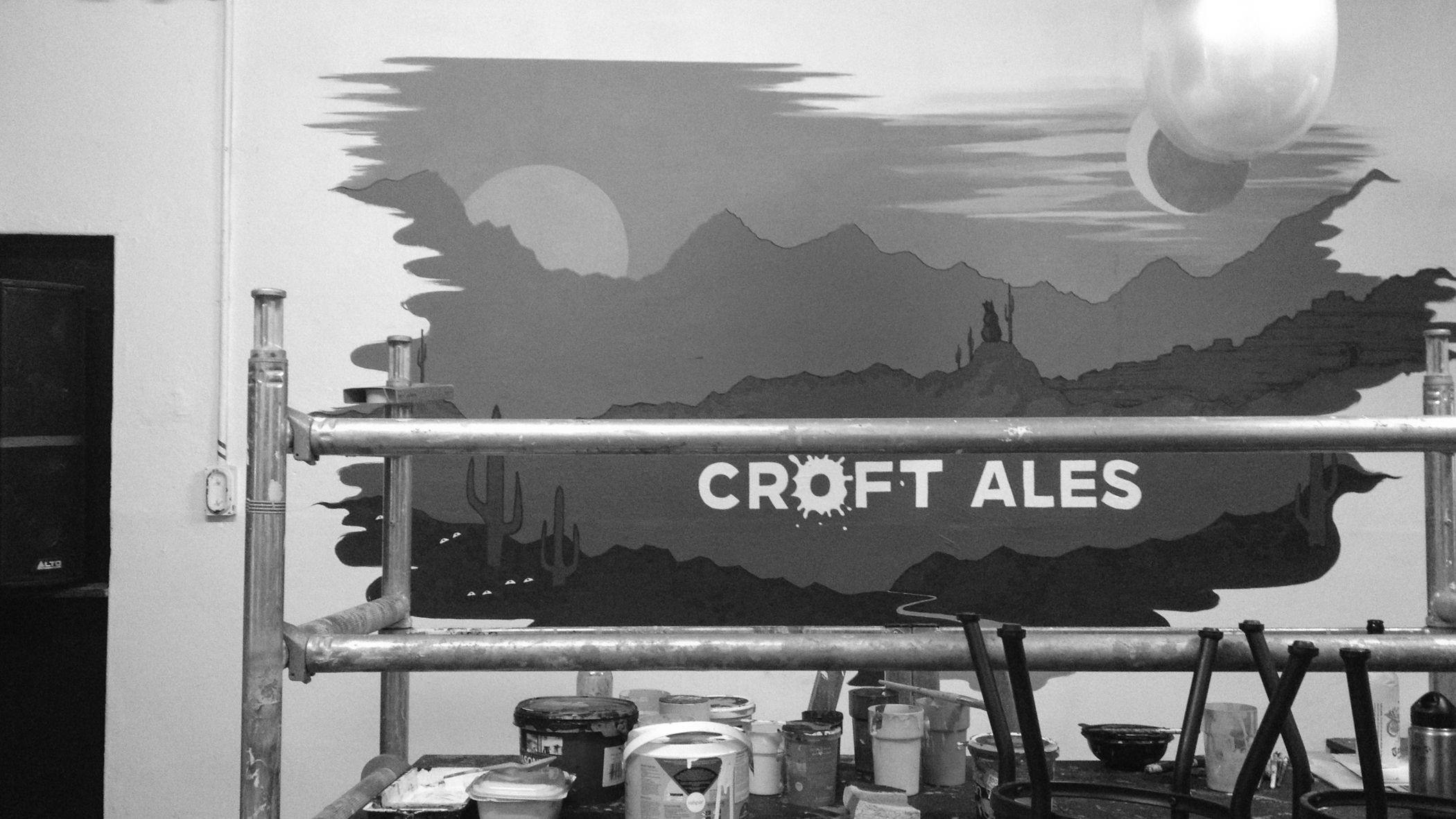 croft ales mural